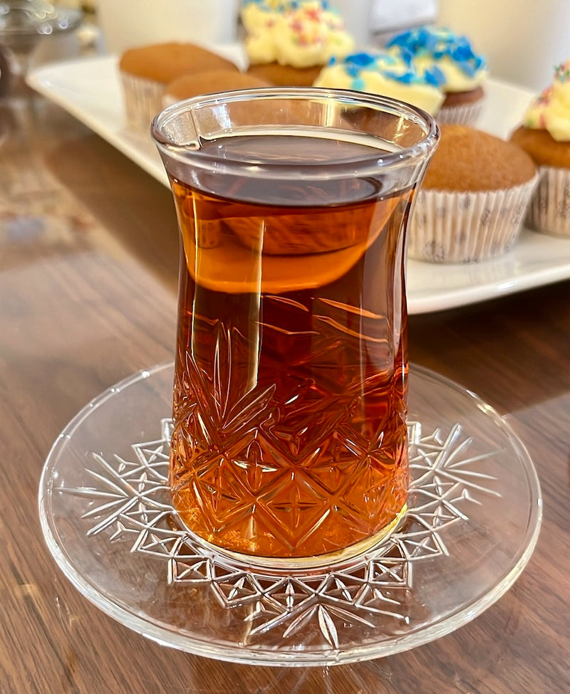 PAŞABAHÇE TIMELESS Set de verres à thé 6 personnes 12 pièces