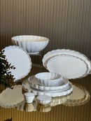 ACAR PASSION GOLD Service de table 29 pièces 6 Personnes