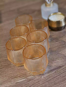 TREND HOME DORE 6 verres à eau ml