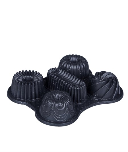 ACAR LUXE MUFY 5 Mini moule à gâteau en fonte - Döküm 5 li Mini Kek Kalıbı