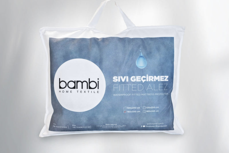 BAMBI COVERLAY WATERPROOF FITTED Alèse imperméable - Wasserdichte Unterlage - Alez Sıvı Geçirmez