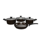 KARACA BIOGRANIT BLACK GOLD Induction batterie de cuisine 7 pièces