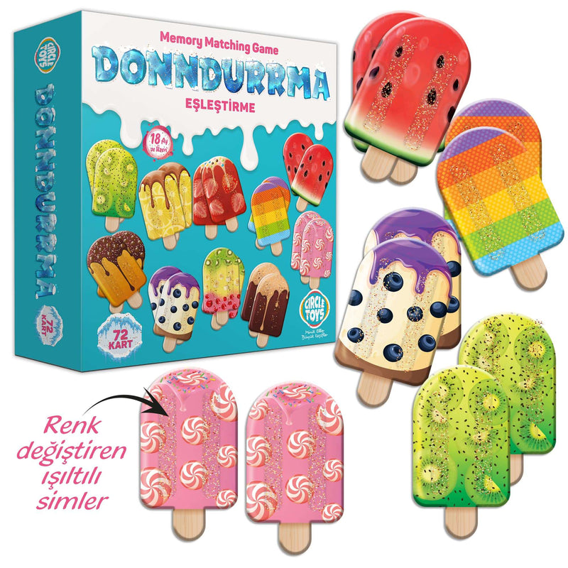 Jeu des Couples version glace Dondurma Eşleştirme Spiel Der Paare Version Eis