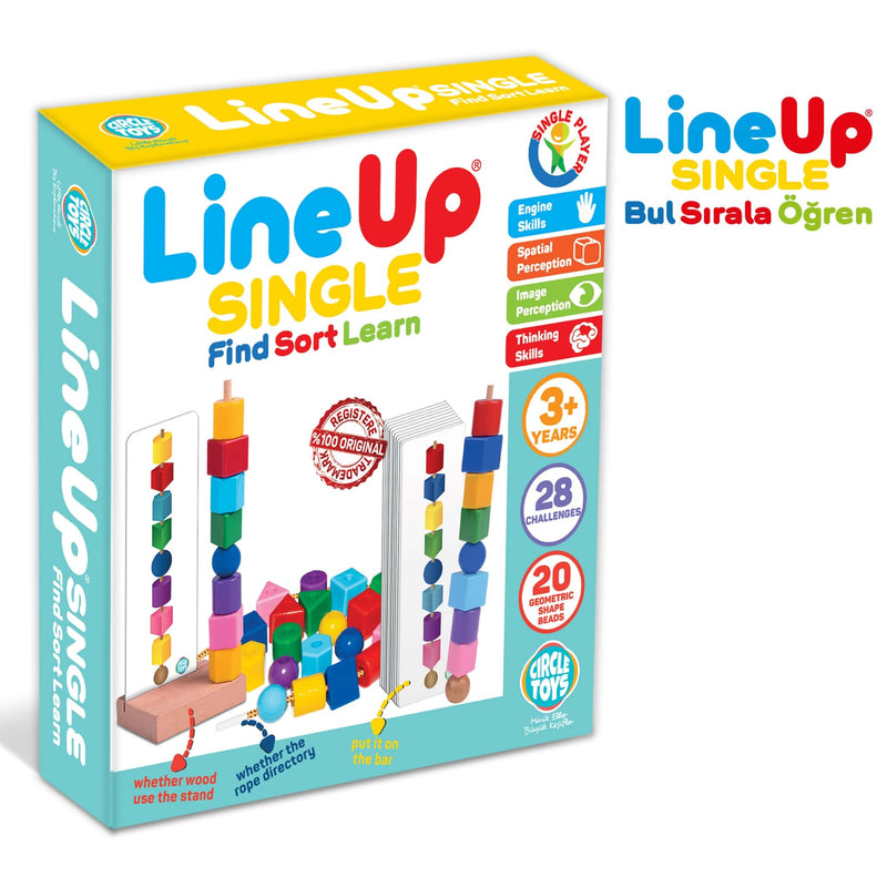 CIRCLE TOYS Jeu "Line Up Single "