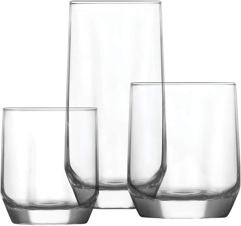 LAV DIAMOND Set de 18 verres 6 personnes LAV DIAMOND 18 parça bardak seti LAV DIAMOND Set aus 18 Gläsern 6 Pers.