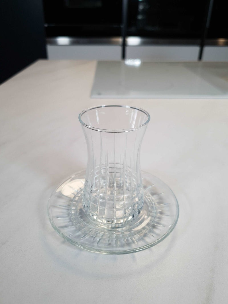 DNZ ART LISBON Set de verres à thé 6 personnes DNZ ART LİZBON 6 Kişilik Çay Bardak Seti