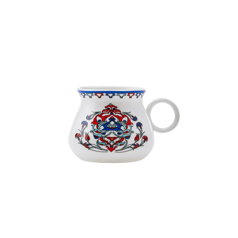 KARACA HATTAT Set de tasses à café 12 pièces 6 personnes KARACA HATTAT Kahve fincan takımı 12 parça 6 kişilik KARACA HATTAT Set Kaffeetassen 12-teilig 6 Personen