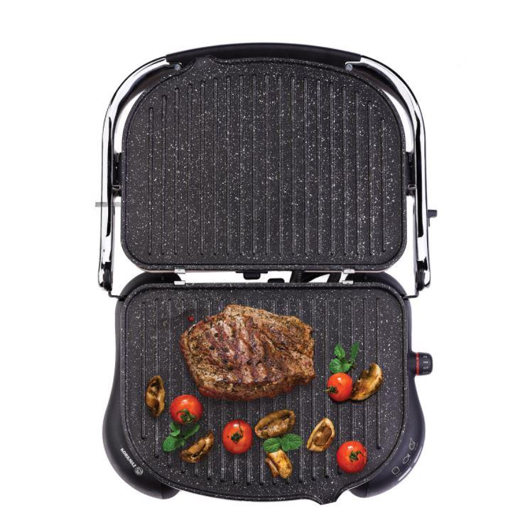 KORKMAZ CASTRON Grille-viande noir - Siyah Tost makinesi