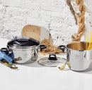 KARACA PERFECT GRAY 4+6 L. Set cocotte-minute - Bella-Home: art de la table, verrerie, trousseau de mariée, décoration