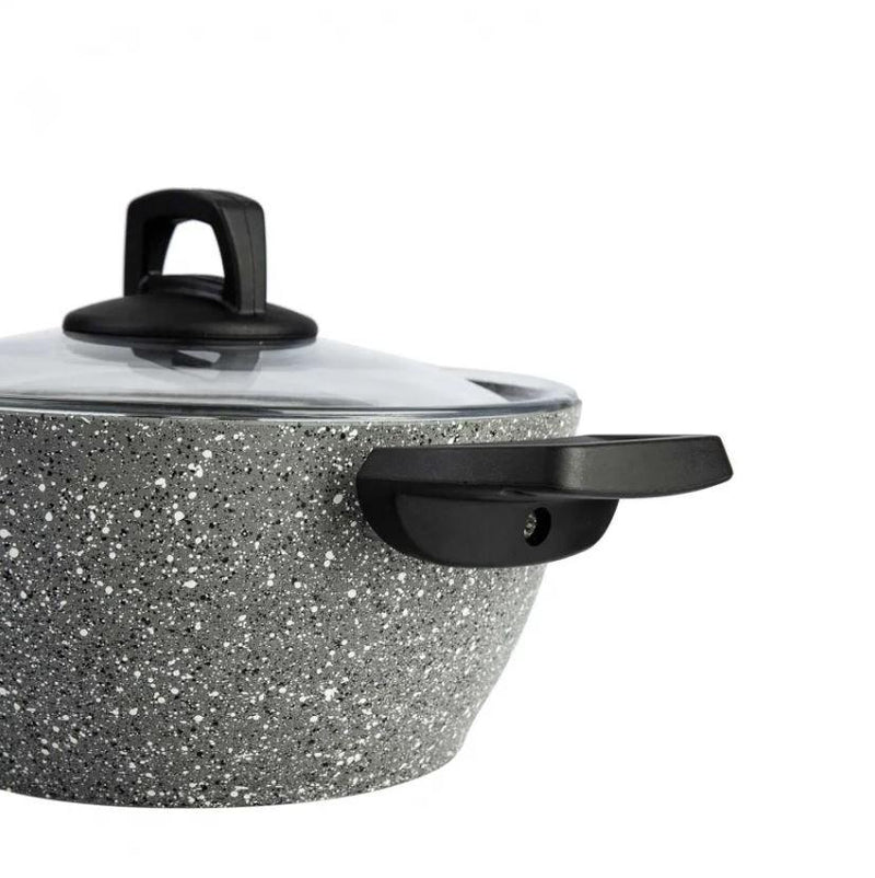 KARACA GRIS BIO GRANIT Batterie de cuisine 7 pièces - 7 parca tencere seti