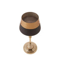 KARACA LUCCA Bougeoir chandelier tealight noir 26,75 cm