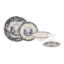 KARACA BLUE ILIAD Service petit-déjeuner 26 pièces 6 personnes - 26 Parça 6 Kişilik Kahvaltı Servis Takımı