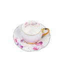 KARACA PINK GARDEN Set de tasses à café 12 pièces 6 personnes