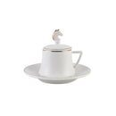 KARACA SATRANÇ/ÉCHECS Set de tasses à café 18 pièces 6 personnes - 18 Parça 6 kişilik kahve fincan takımı