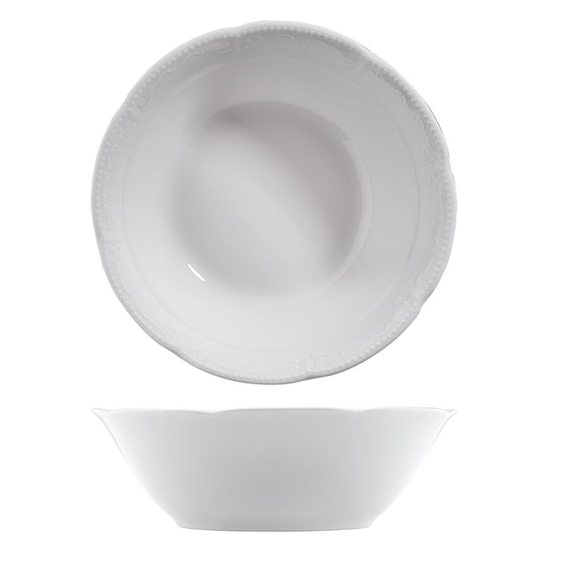 KUTAHYA PORCELAINE CAPRICE parca yemek takimi Service de table crème 12 personnes 83 pièces