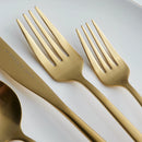 KARACA ORION MATTE GOLD  Ménagère 30 pièces 6 personnes KARACA ORION MATTE GOLD  30 Parça 6 kişilik çatal kaşık bıçak seti KARACA ORION MATTE GOLD  30-teilige Menage 6 Personen