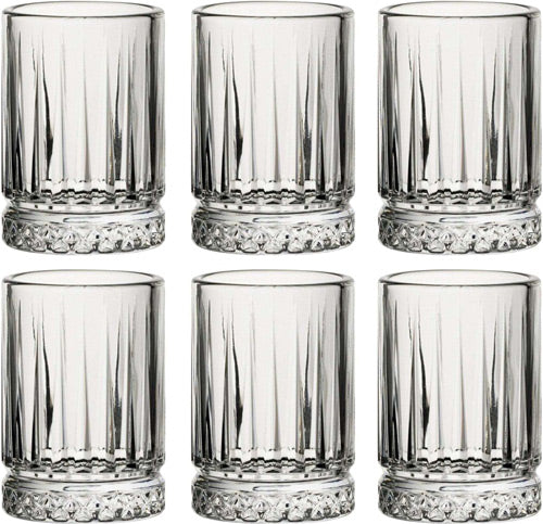 PAŞABAHÇE ELYSIA Lot de 4 verres à boisson/café de 60 ml - 4'lü 60 ml 6 Parça Kahve Yanı Su Bardağı - Set mit 4 Gläsern von 60 ml