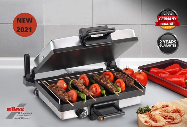 SILEX Grill et plaque de cuisson en acier inoxydable Nouveau modèle 2021 - Tost Lahmacun Makinesi Tavali Tavasiz Yeni Seri Model 2021